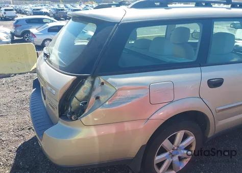 2008 Subaru Outback 2.5I/2.5I L.l. Bean Edition из США, поврежденный, VIN 4S4BP61C587333101